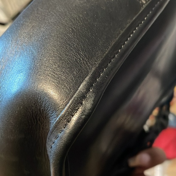 Brighton Buckle Leather Croc Western Crossbody - Picture 6 of 8